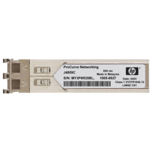 HP J4859C HP J4859C – Module SFP 1G LX Monomodo 10km LC 1310nm ProCurve