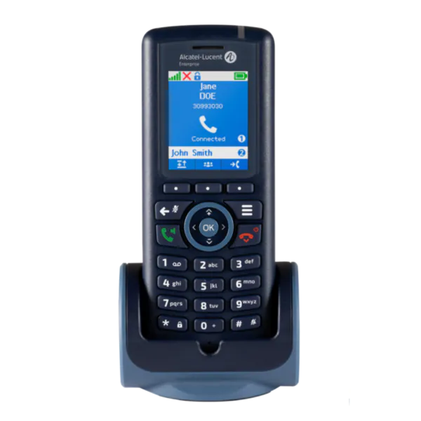 1-image Alcatel 8214 - Combiné DECT sans fil avec chargeur et alimentation - 3BN07012AA