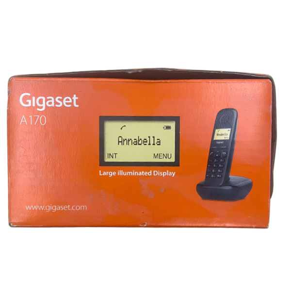3 Gigaset A170 – Téléphone Fixe Sans Fil DECT | Écran Éclairé & Grande Autonomie